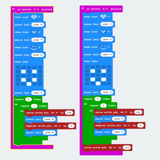 Microbit Talking Robot | Tinkercad