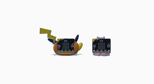 Pokemon Pumpkin Patch With Micro:bit and Tinkercad 🎃 - Tinkercad