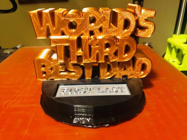 Making 3D Printed Trophies - Tinkercad