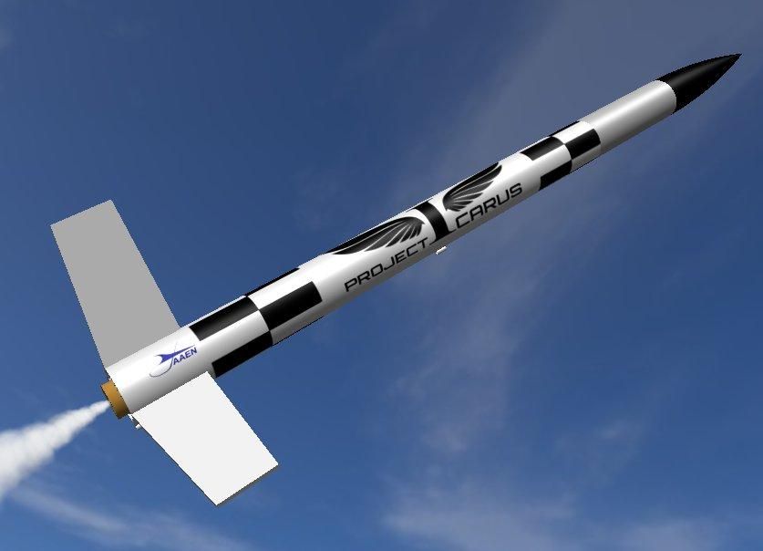 Project: Icarus - a Temperature Sensor Model Rocket - Tinkercad