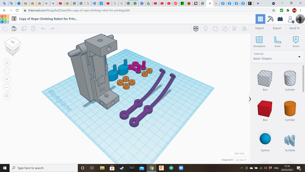 Tinkercad Robotics for School: Basketball Machine! - Tinkercad