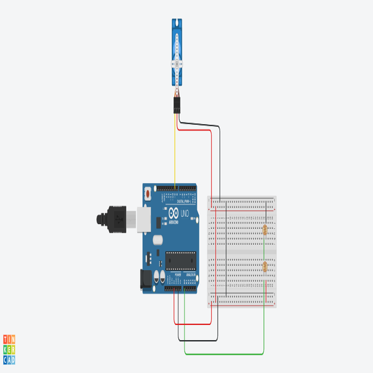 How to Make Sun Tracking Sunflower Robot Using Arduino - Tinkercad