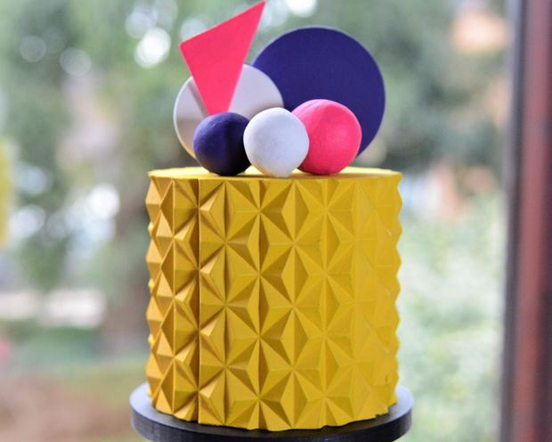 How to Design Origami / Geometric Cakes and Desserts in Tinkercad ...