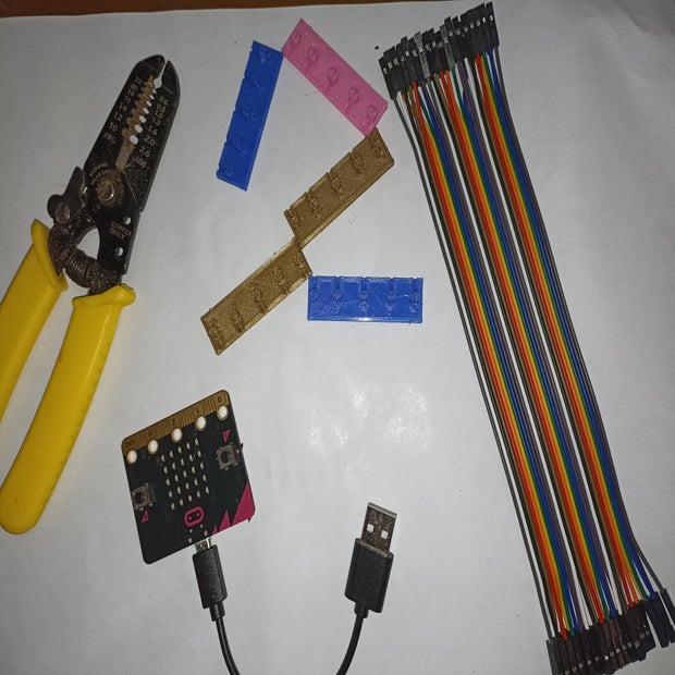 Simple Conector Para Microbit - Tinkercad