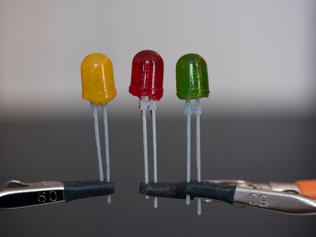 Glowing LED Gummy Candy - Tinkercad