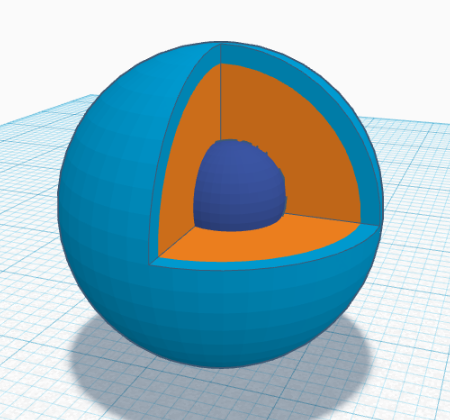 Parts of an Animal Cell - Tinkercad