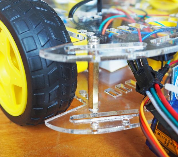 Computer Vision Rover Autonomous Ball Chasing Rover Using Computer Vision - Tinkercad