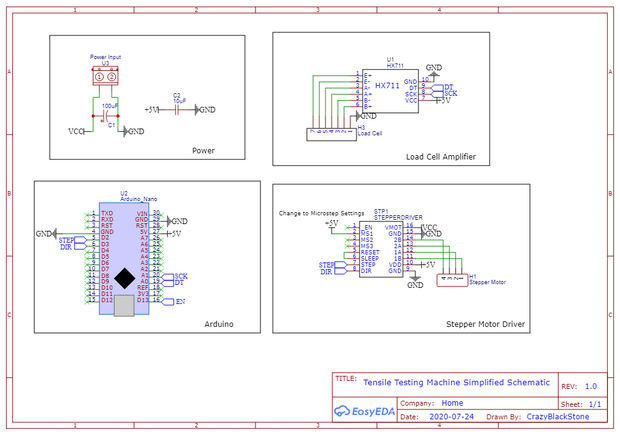 FULLY FUNCTIONAL Tensile Testing Machine: Tinkercad Contest Version ...