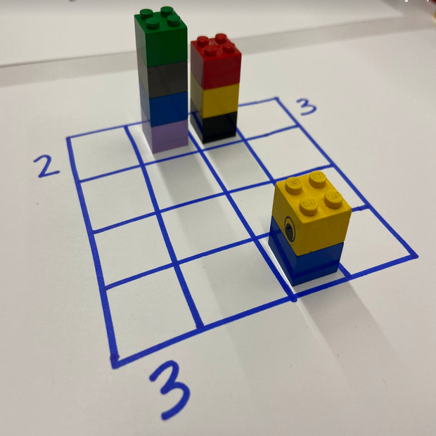 Tinkercad Skyscraper Puzzle Template - Tinkercad