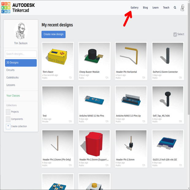 Making a Game Box [Tim's Racer] - Tinkercad