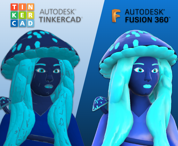 How to Render a Non-Basic Shape Tinkercad Model in Fusion 360