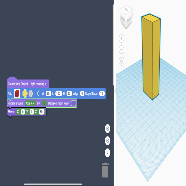 Code a Traffic Light in Tinkercad Codeblocks & Circuits - Tinkercad