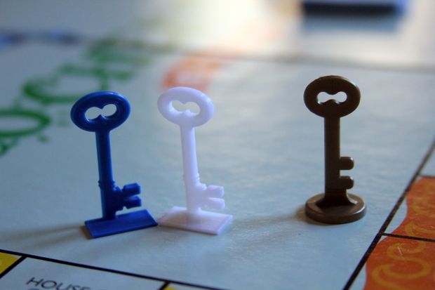 Board Game Key Piece Made With TinkerCAD - Tinkercad