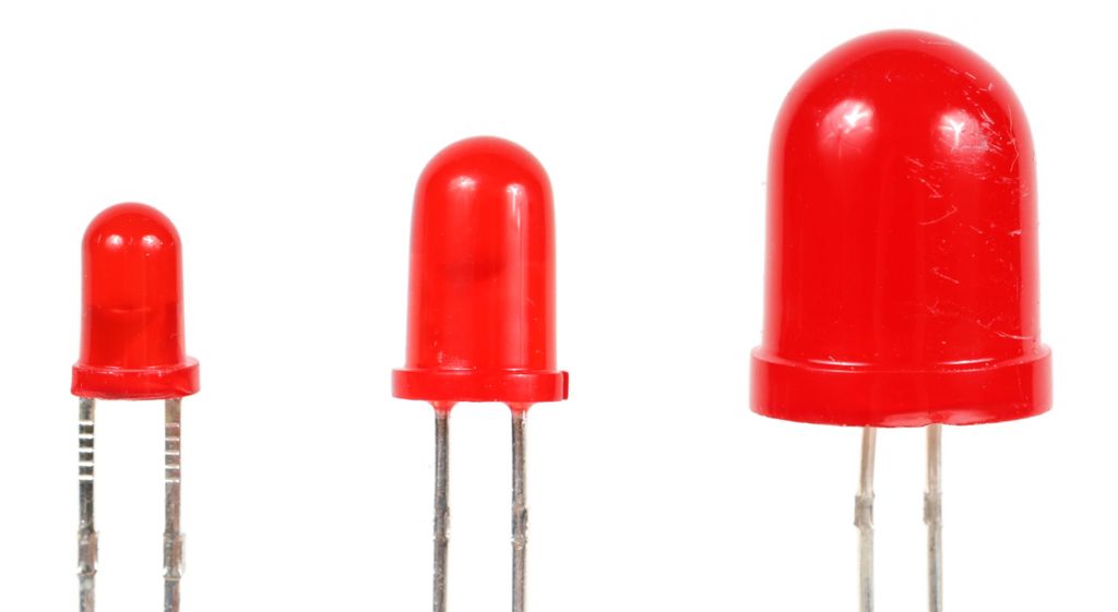 Led D Shape LEDs - Tinkercad