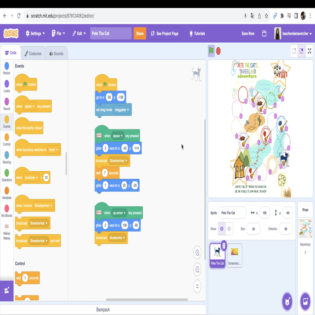 Celebrate Colors With Pete the Cat's Board Game With Tinkercad and ...
