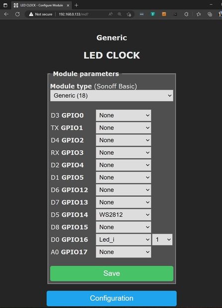 Simple 60 LED Ring Clock, Tinkercad Design, 3D Printed, WiFi NTP ...