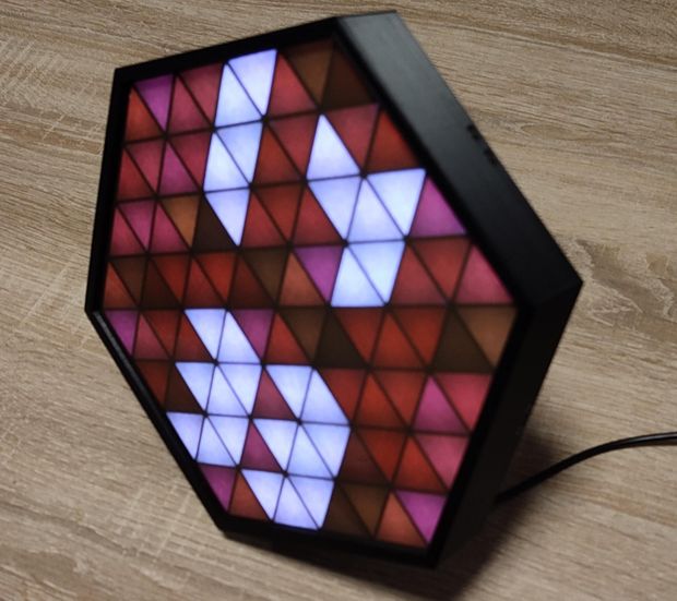 Creating a Stylish Triangular Pixels LED Clock Using WS2812 Leds and ...