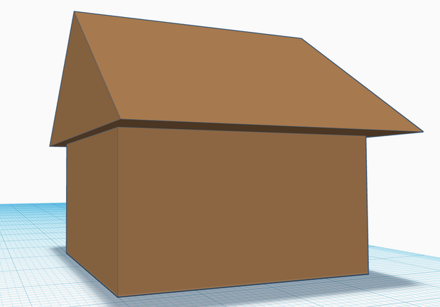 Gingerbread House - Tinkercad
