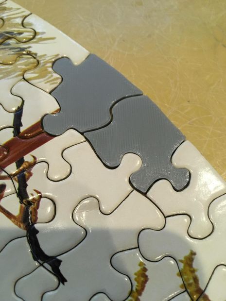 Replace Missing Jigsaw Puzzle Pieces With 3D Printer - Tinkercad