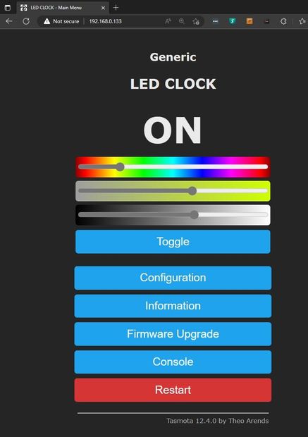 Simple 60 LED Ring Clock, Tinkercad Design, 3D Printed, WiFi NTP ...