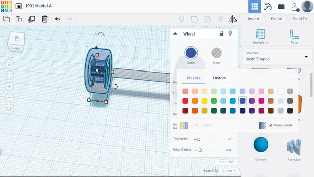How to Make a Model a and Scene Using Tinkercad - Tinkercad