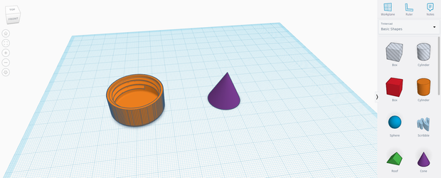 Garden Watering Spout for Bottles Using Tinkercad - Tinkercad