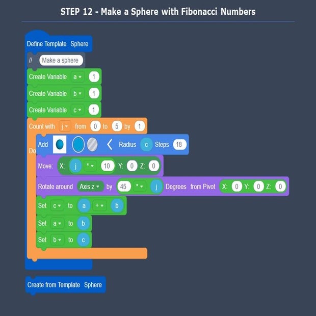 Pattern Play in Tinkercad Codeblocks - Tinkercad