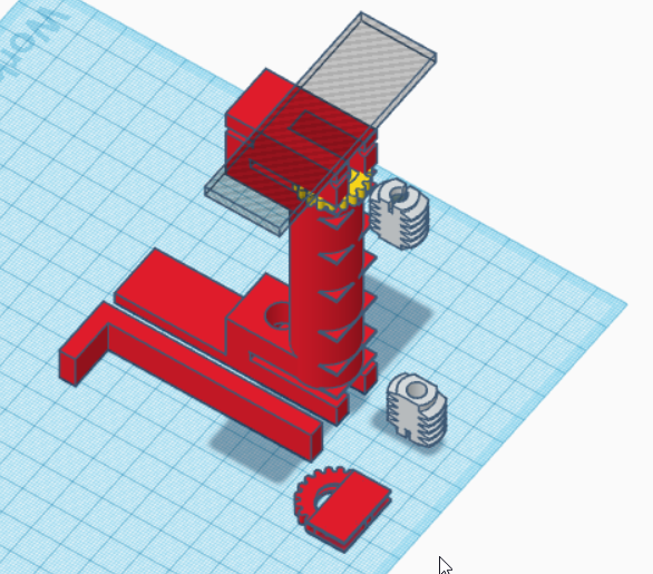 Making Microscope Keychain Using 3d Printer