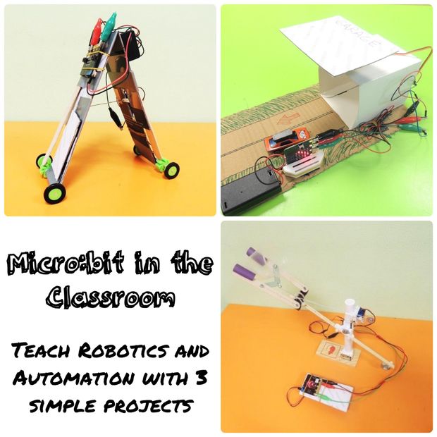 real world solutions with micro:bit - modern teaching... Micro:bit in the Classroom: Teach Robotics and Automation With 3 Simple ...