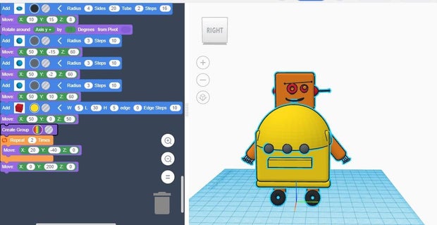 How to Make Instructables Robot - Tinkercad