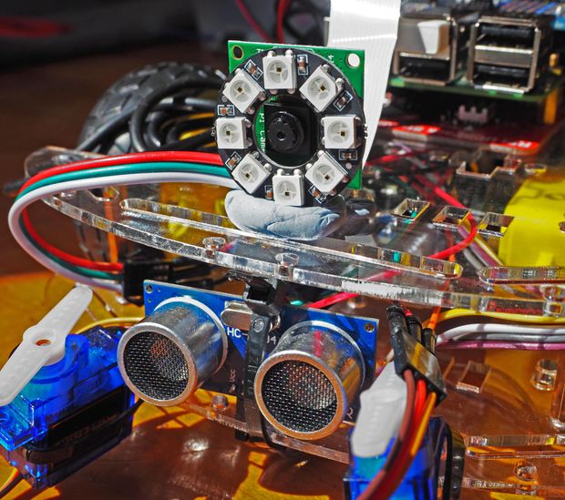 Computer Vision Rover Autonomous Ball Chasing Rover Using Computer Vision - Tinkercad