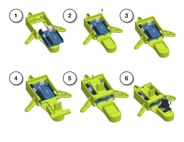 Simple Arduino Maze Robot for Project Based Learning - Tinkercad
