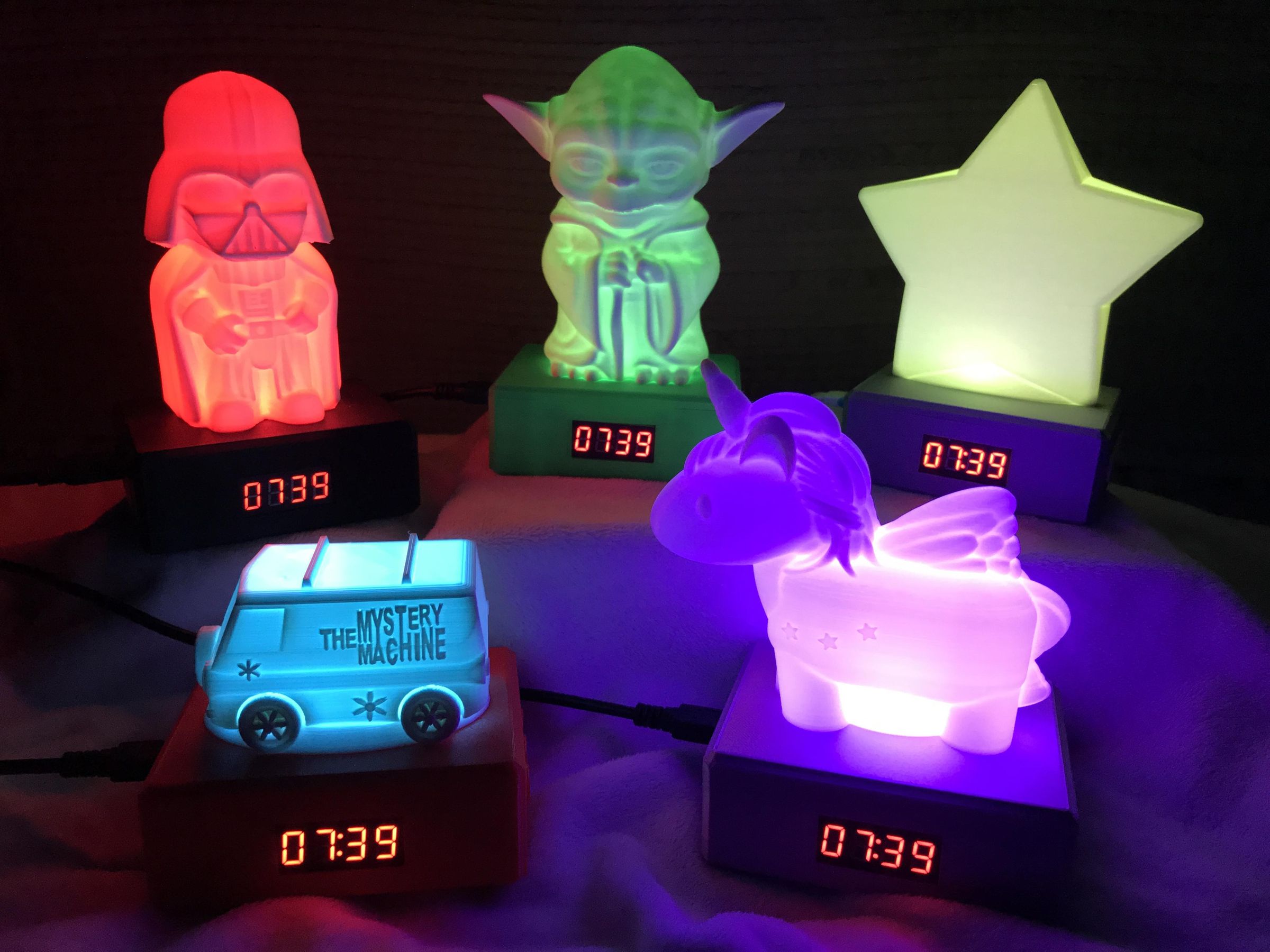 Kids Light Up Clock 2.0 - Tinkercad