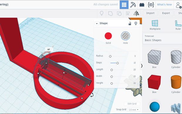 Rotating Planter (Self-Watering) - Tinkercad