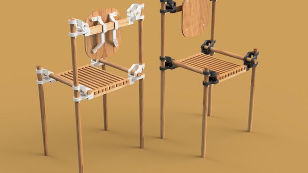 Chair Prototype - Tinkercad