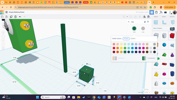 Tinkercad Robotics for School: SIMLAB KOMBAT! (virtual Walking Robots ...