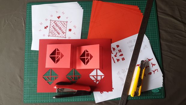 Gingerbread Tangram - Tinkercad