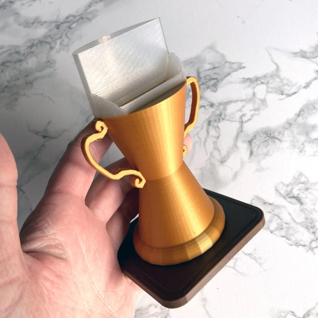 Trophy Stand for Hanging Medals Tinkercad