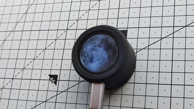 Luna - the Live Moon Phase Display - Tinkercad