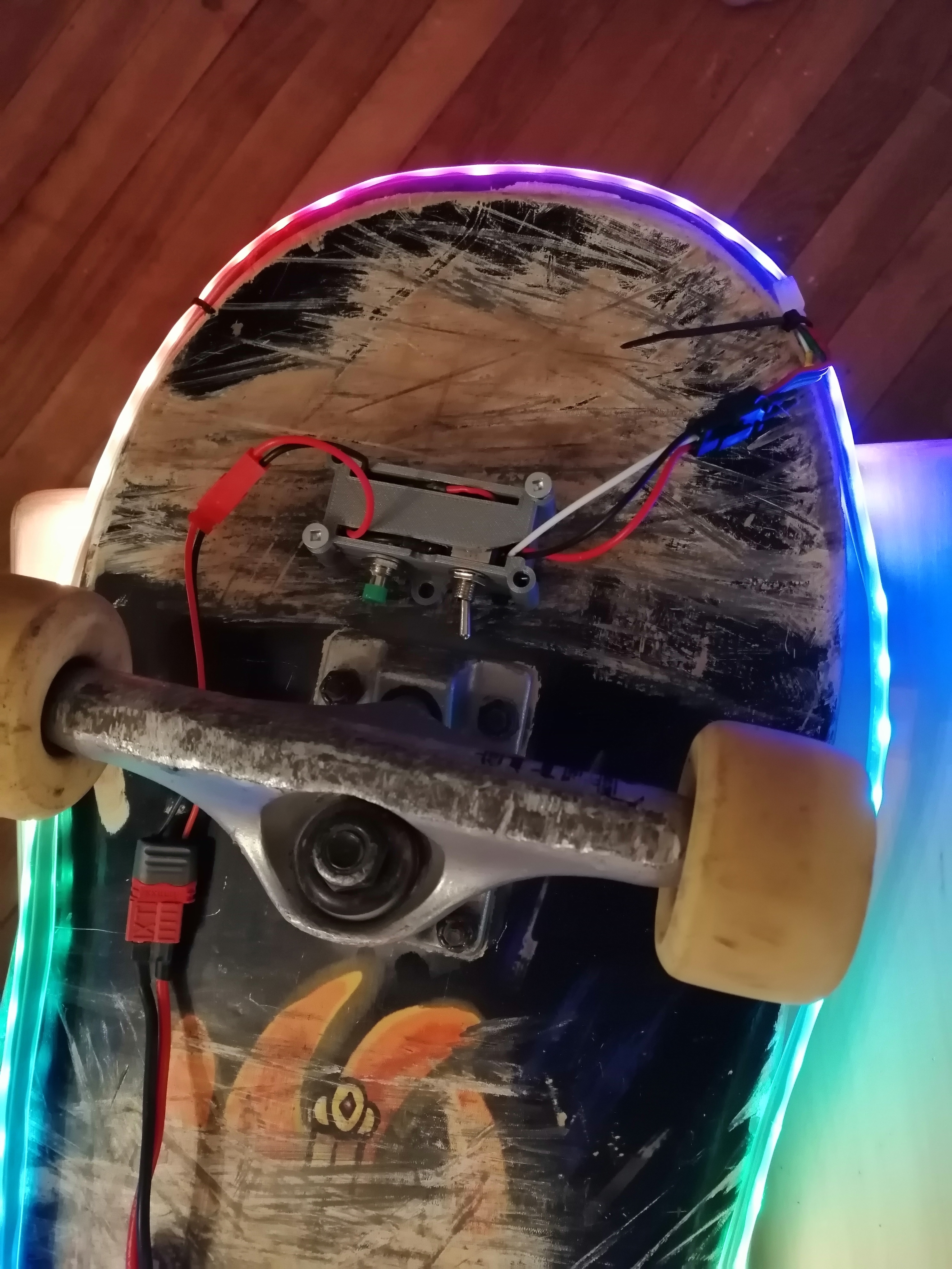 skateboard scrap LED アートフレーム skateboard scrap LED アートフレーム