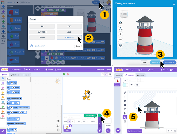 Light Up a Story With Code: From Tinkercad to Scratch - Tinkercad