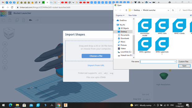 Tinkercad Robotics for School: Rocket Launching Mini-bot - Tinkercad