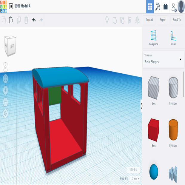 How to Make a Model a and Scene Using Tinkercad - Tinkercad