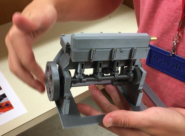 3D Print Your Own Engine - Tinkercad