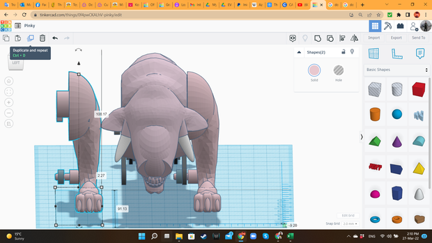 Tinkercad Robotics for School: Human-Powered Battle Beasts! - Tinkercad