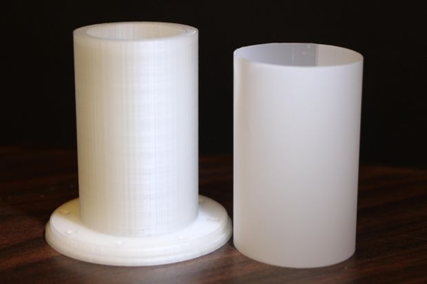 3D Printed Spring Reverb Microphone - Tinkercad