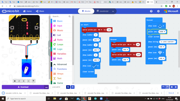 Tinkercad + Micro:bit Robotics for School: 