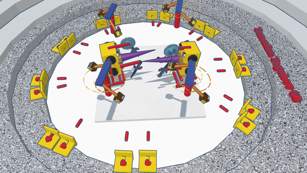 Tinkercad Robotics for School: SIMLAB KOMBAT! (virtual Walking Robots ...