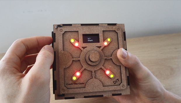 Arduino Puzzle Boxes Crack the Code Game, Arduino Based Puzzle Box - Tinkercad