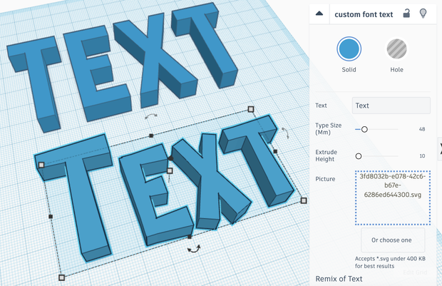 Tinker Text Custom Fonts in Tinkercad - Personalized Stocking Tags - Tinkercad